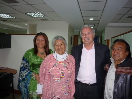 Treffen mit Abgeordneten der Indigenen Bevölkerung